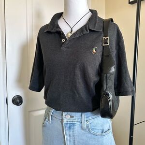 Polo by Ralph Lauren Charcoal Polo Shirt